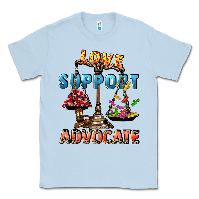 Love Support Advocate Classic Tee by CowGirlArtShop | Teevron