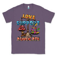 Lavender Love support advocate Classic Tee - CowGirlArtShop