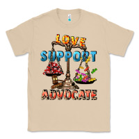 Mushroom Love support advocate Classic Tee - CowGirlArtShop