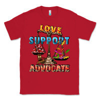 Red Love support advocate Classic Tee - CowGirlArtShop