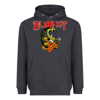 Smoke blackfoot Heavyweight Hoodie - artisFamous
