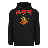 Black blackfoot Heavyweight Hoodie - artisFamous
