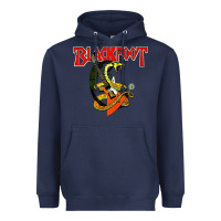 Navy blackfoot Heavyweight Hoodie - artisFamous