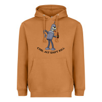 Meerkat Futurama Ctrl Alt Shift Kill Bender Heavyweight Hoodie - artisFamous