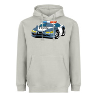 Moon Dust police car Heavyweight Hoodie - artisFamous