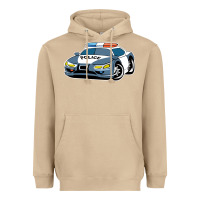 Mushroom police car Heavyweight Hoodie - artisFamous