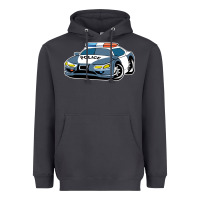Smoke police car Heavyweight Hoodie - artisFamous
