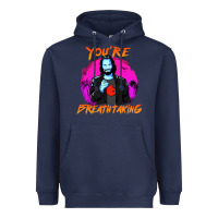 Navy you are breathtaking keanu reeves actor Heavyweight Hoodie - artisFamous