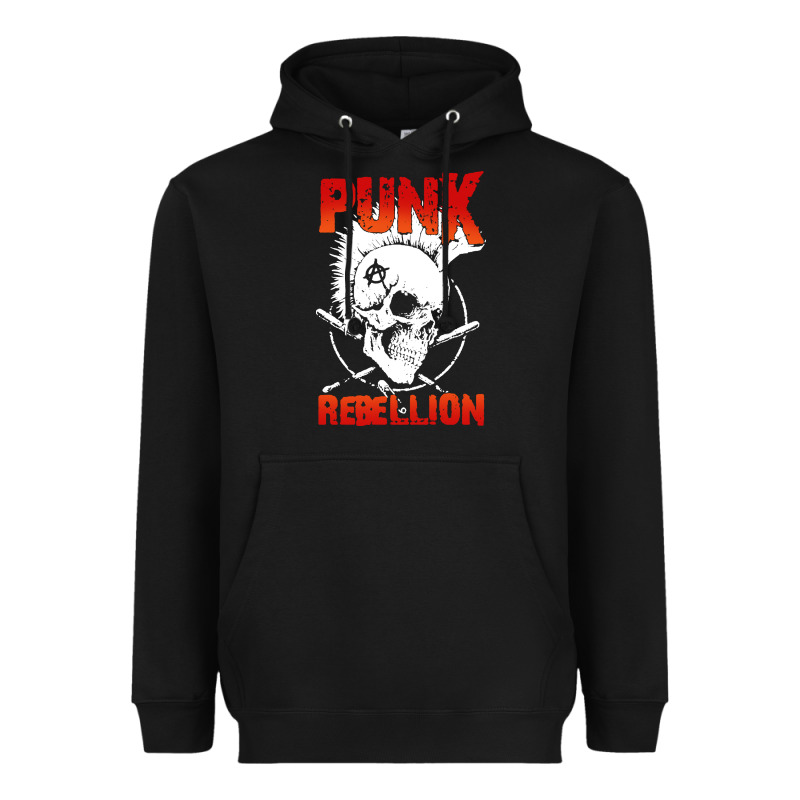 Music Punk Heavyweight Hoodie by artisFamous | Teevron