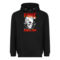 Black music punk Heavyweight Hoodie - artisFamous