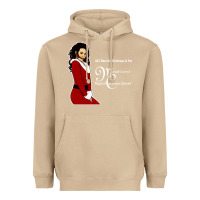 Mushroom All I Want for Christmas Is You Heavyweight Hoodie - artisFamous