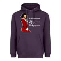 Plum All I Want for Christmas Is You Heavyweight Hoodie - artisFamous