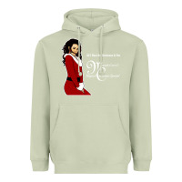 Matcha All I Want for Christmas Is You Heavyweight Hoodie - artisFamous