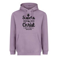 Lavender sister in christ Heavyweight Hoodie - artisFamous