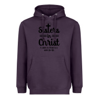 Plum sister in christ Heavyweight Hoodie - artisFamous