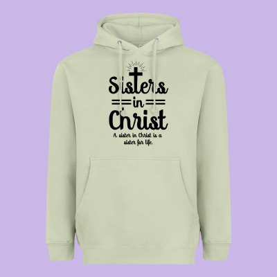 Sister In Christ Heavyweight Hoodie Designed By Artisfamous