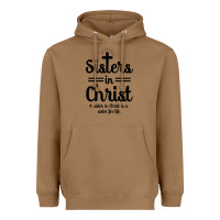 Toasted Coconut sister in christ Heavyweight Hoodie - artisFamous