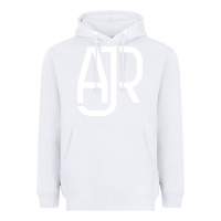White ajr Heavyweight Hoodie - artisFamous