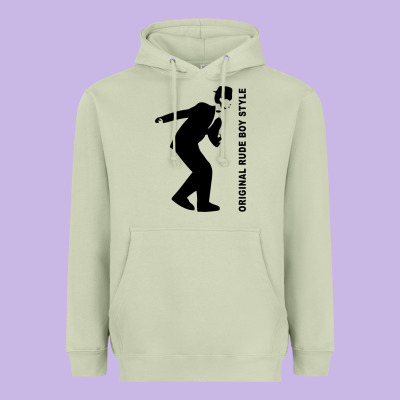 Original Rude Boy Style Heavyweight Hoodie Designed By Artisfamous