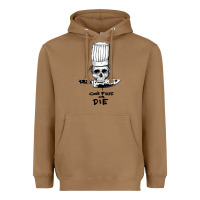 Toasted Coconut bourdain cook free or die Heavyweight Hoodie - artisFamous