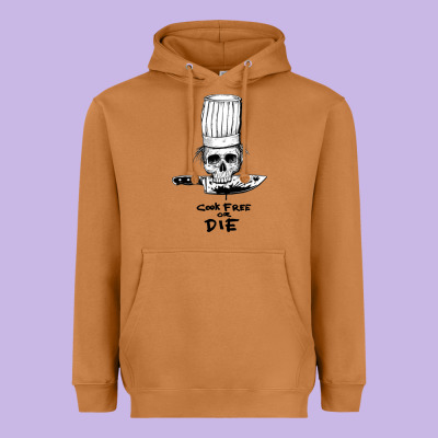 Bourdain Cook Free Or Die Heavyweight Hoodie Designed By Artisfamous