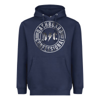 Navy DASHBOARD CONFESSIONAL Heavyweight Hoodie - artisFamous