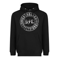 Black DASHBOARD CONFESSIONAL Heavyweight Hoodie - artisFamous