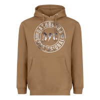 Toasted Coconut DASHBOARD CONFESSIONAL Heavyweight Hoodie - artisFamous