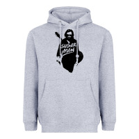 Heather Grey sugar music guitar Heavyweight Hoodie - artisFamous
