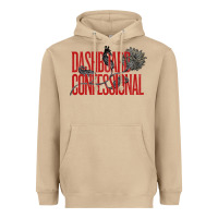 Mushroom DASHBOARD CONFESSIONAL Heavyweight Hoodie - artisFamous