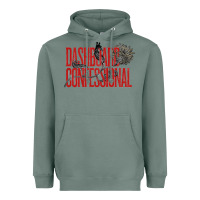 Sage DASHBOARD CONFESSIONAL Heavyweight Hoodie - artisFamous