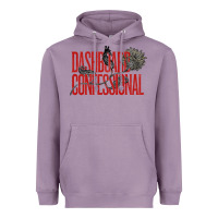 Lavender DASHBOARD CONFESSIONAL Heavyweight Hoodie - artisFamous