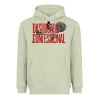 Matcha DASHBOARD CONFESSIONAL Heavyweight Hoodie - artisFamous