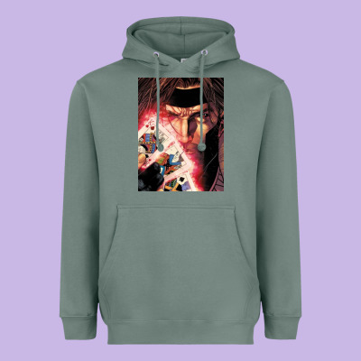 Gambit Heavyweight Hoodie Designed By Artisfamous