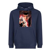 Navy gambit Heavyweight Hoodie - artisFamous