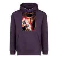 Plum gambit Heavyweight Hoodie - artisFamous