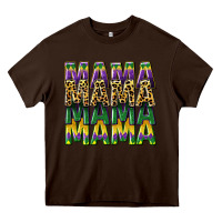 Chocolate Brown mama mardi gras Heavy Core Tee - CowGirlArtShop