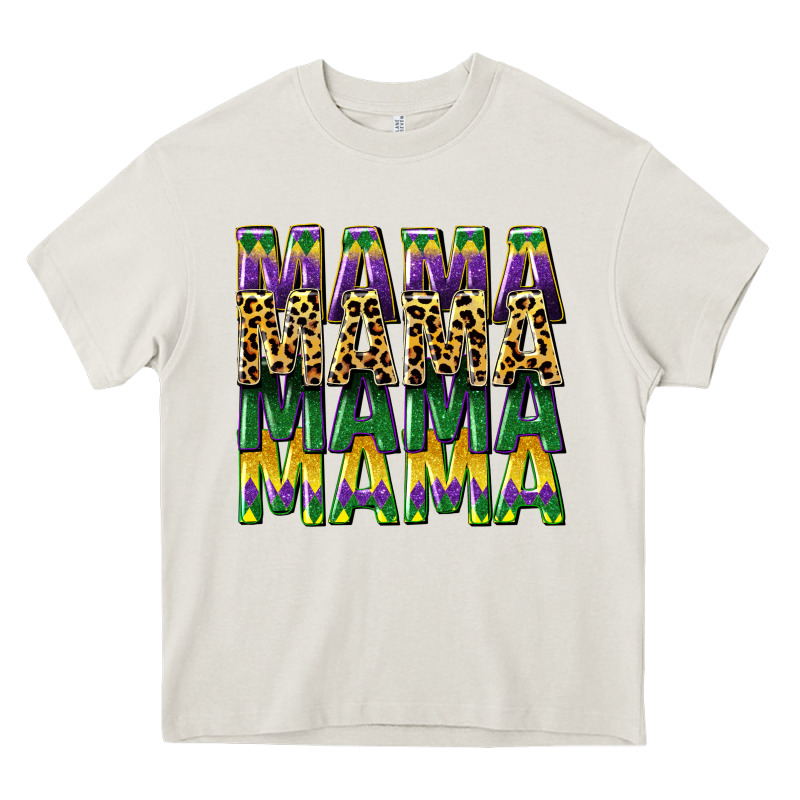 Mama Mardi Gras Heavy Core Tee by CowGirlArtShop | Teevron