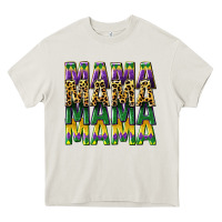 Cream mama mardi gras Heavy Core Tee - CowGirlArtShop