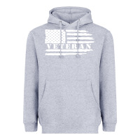 Heather Grey american veteran, patriotic american tee, army style sweatshirt Heavyweight Hoodie - artisFamous
