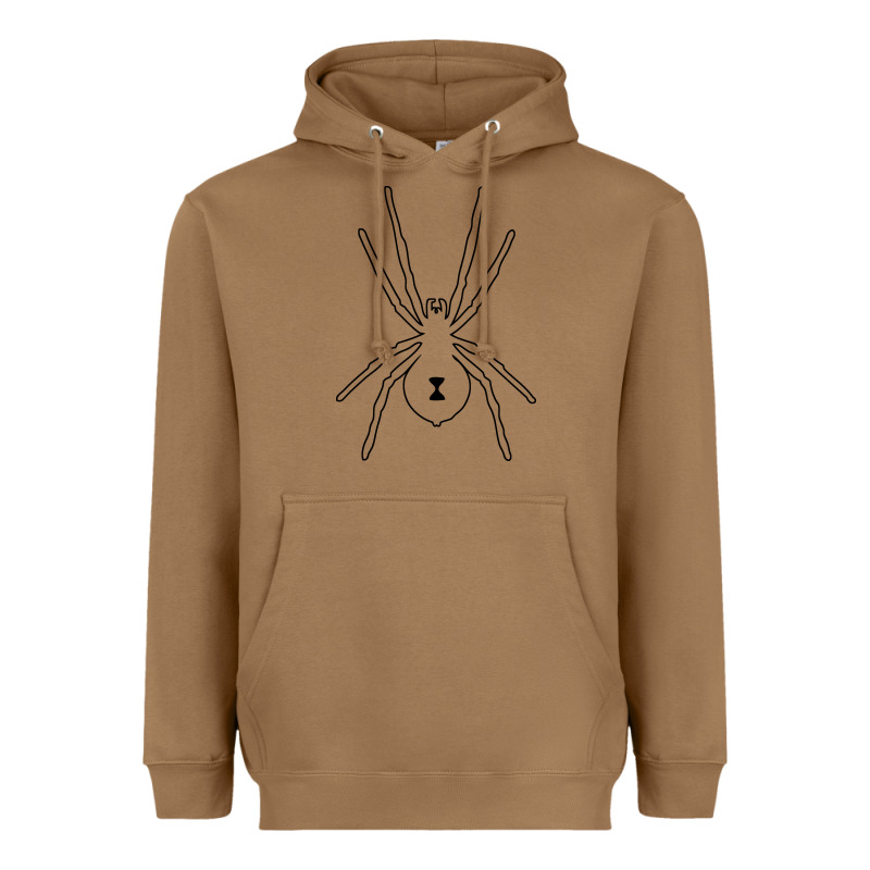 Black Widow Heavyweight Hoodie by artisFamous | Teevron