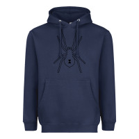 Navy black widow Heavyweight Hoodie - artisFamous