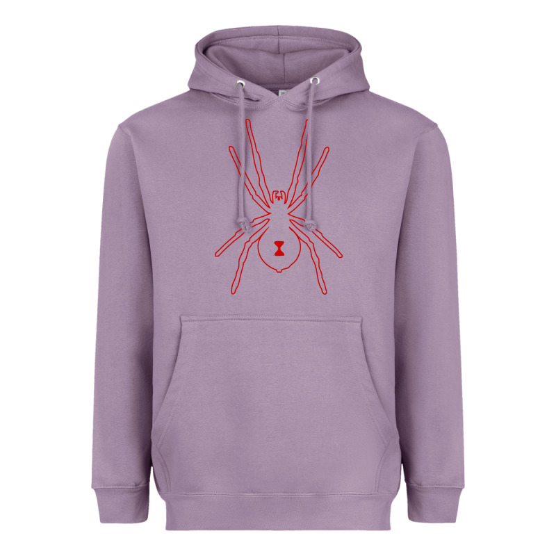 Black Widow Heavyweight Hoodie by artisFamous | Teevron