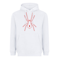 White black widow Heavyweight Hoodie - artisFamous