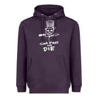 Plum bourdain cook free or die Heavyweight Hoodie - artisFamous