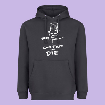 Bourdain Cook Free Or Die Heavyweight Hoodie Designed By Artisfamous