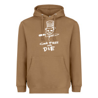 Toasted Coconut bourdain cook free or die Heavyweight Hoodie - artisFamous
