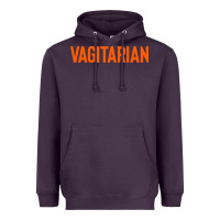 Plum vagitarian Heavyweight Hoodie - artisFamous