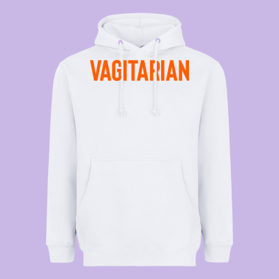 Vagitarian Heavyweight Hoodie Designed By Artisfamous