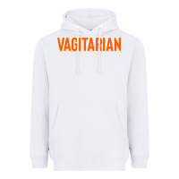 White vagitarian Heavyweight Hoodie - artisFamous